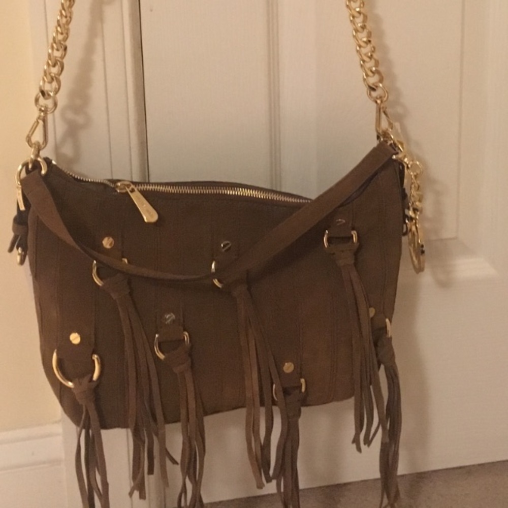New with tags Michael Kors Presley Fringe Purse